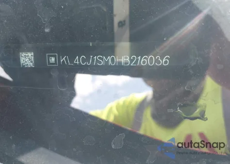 2017 Buick Encore Sport Touring из США, поврежденный, VIN KL4CJ1SM0HB216036